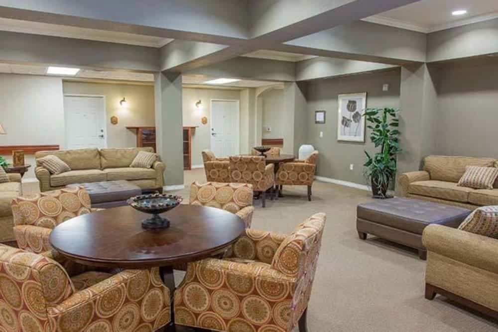 Family Room With Seating Area