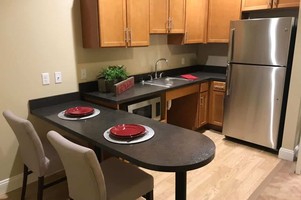 Resident Kitchen In Apartment