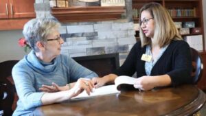 Senior Woman Looking At The Average Cost Of Senior Living Communities