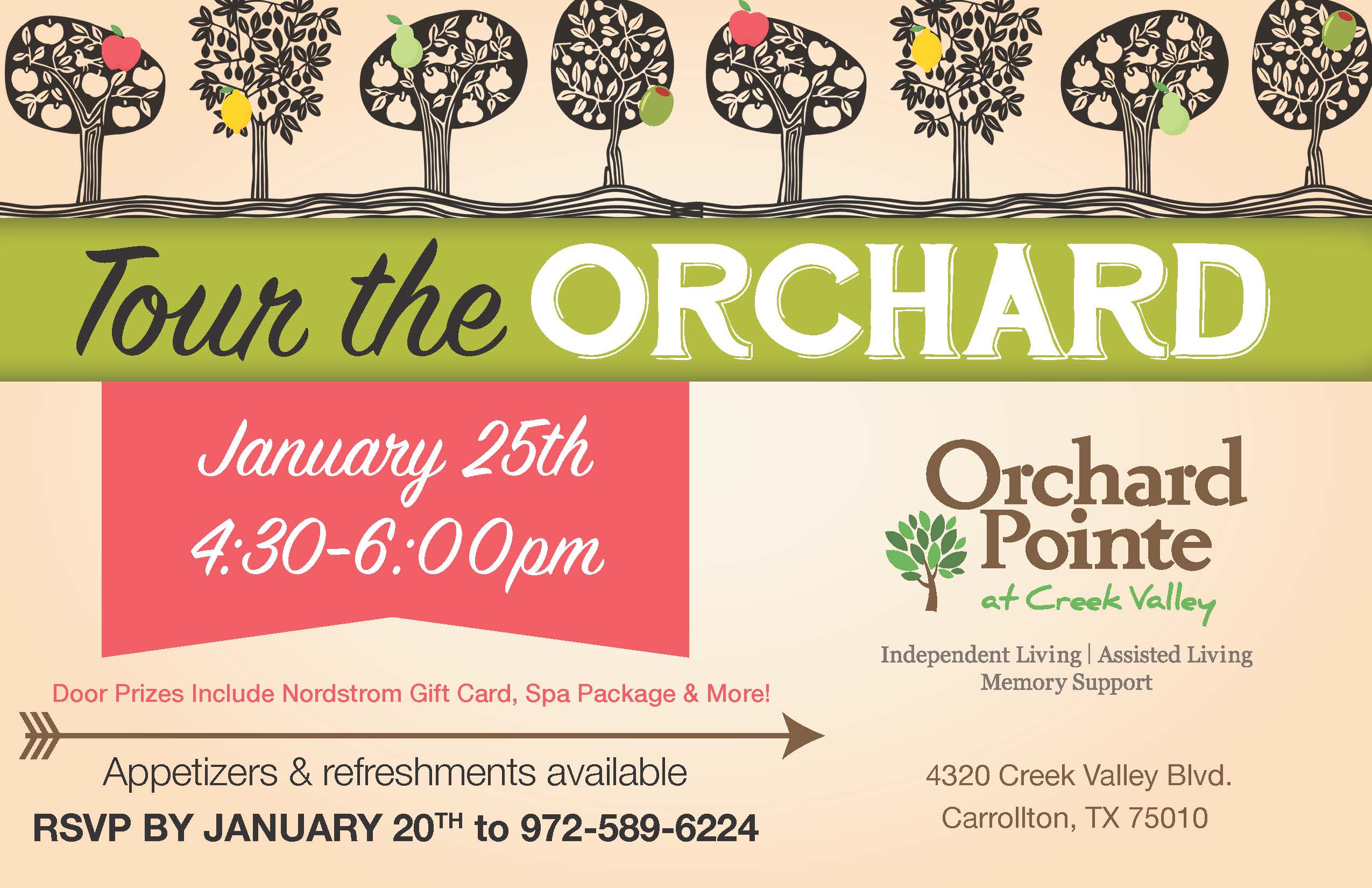 Invitation to Tour the Orchard
