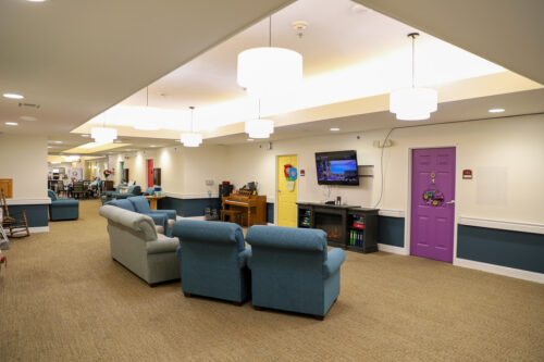 Fountain View Senior Living memory care hallway